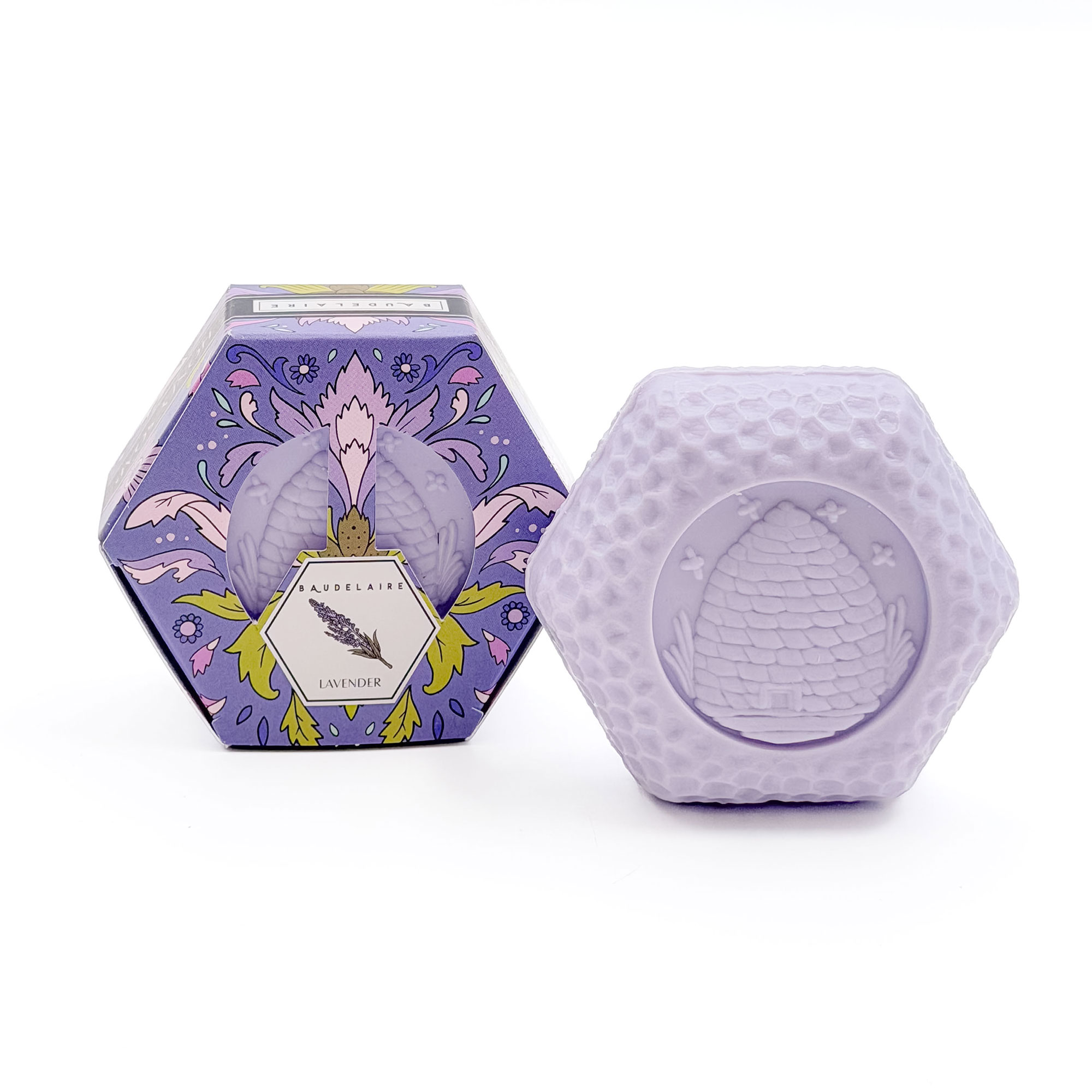 Baudelaire - Triple Milled French Honey Soaps - Lavender - Image 2