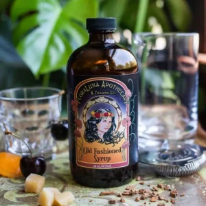 FloraLuna Apothecary & Trading Co - Old Fashioned Cocktail and Botanical Soda Syrup - 16 oz