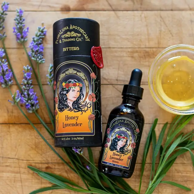 FloraLuna Apothecary & Trading Co - Honey Lavender Bitters - 2 oz
