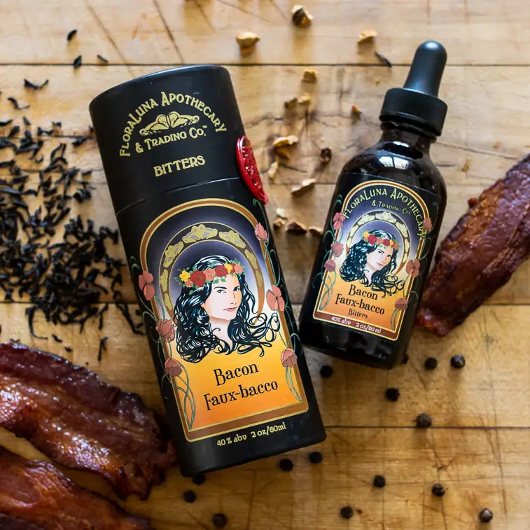 FloraLuna Apothecary & Trading Co - Bacon Faux Bacco Bitters - 2oz