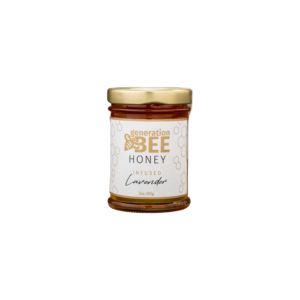 Generation Bee - Hand Crafted Flavor Infused Honey Jars - Lavender - 3 oz