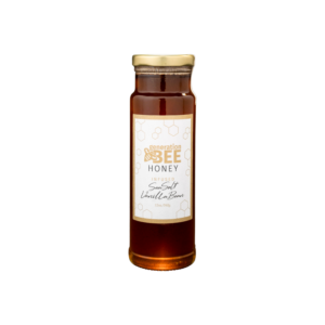 Generation Bee - Hand Crafted Flavor Infused Honey Jars - Sea Salt Vanilla Bean - 12 oz