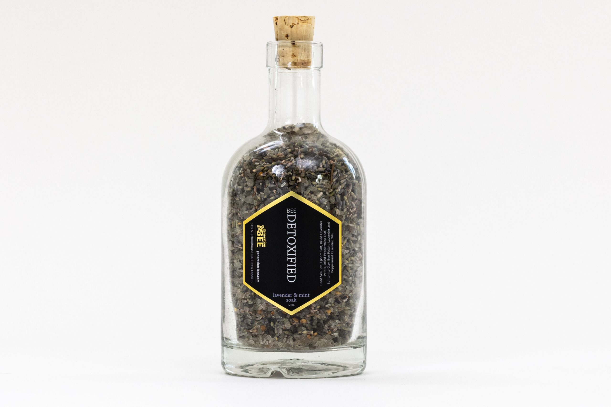 Generation Bee - Soaking Salt Bottles - Bee Detoxified - 12 oz
