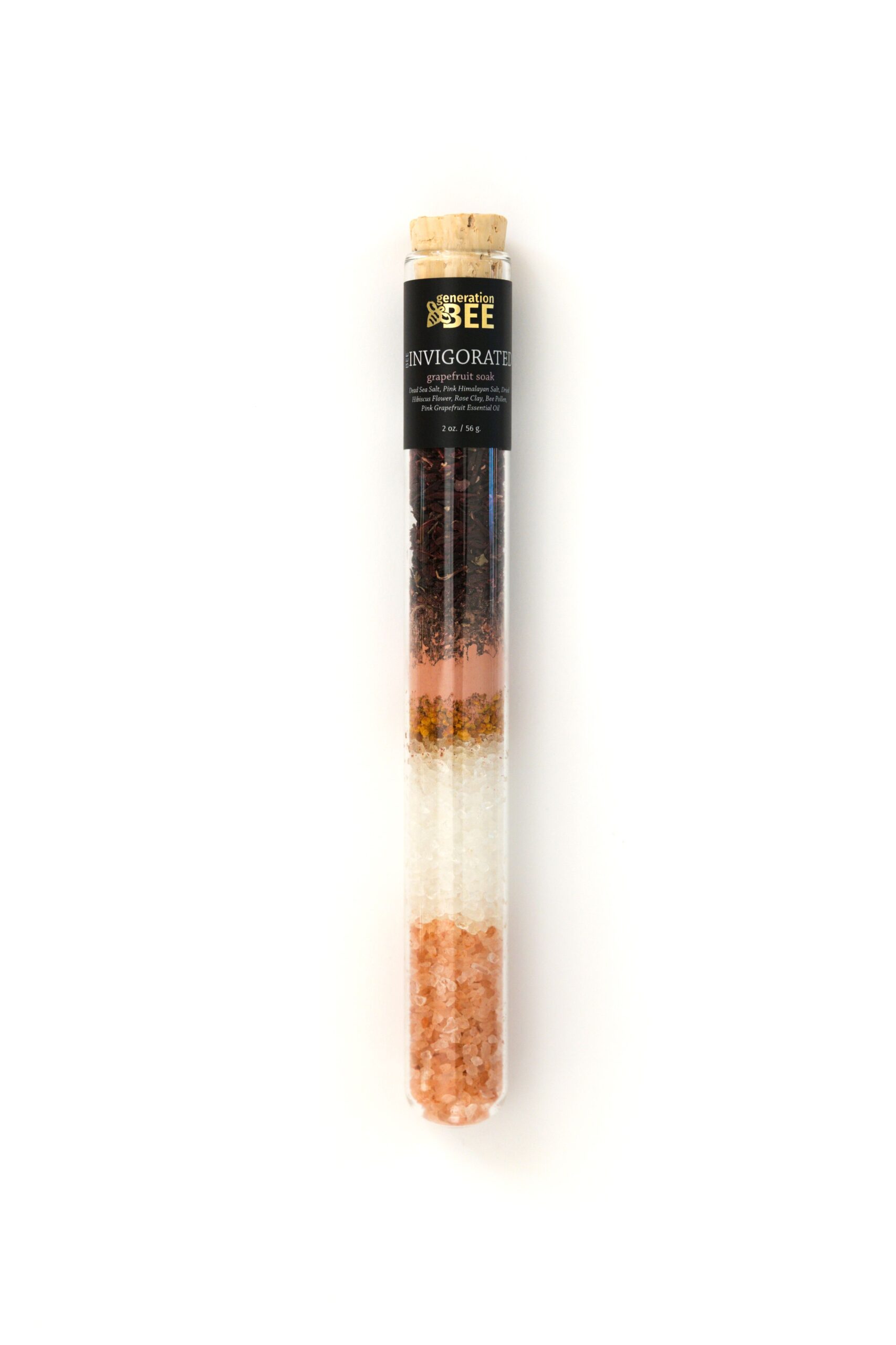 Generation Bee - Soaking Salt Vials - Bee Invigorated - 2 oz