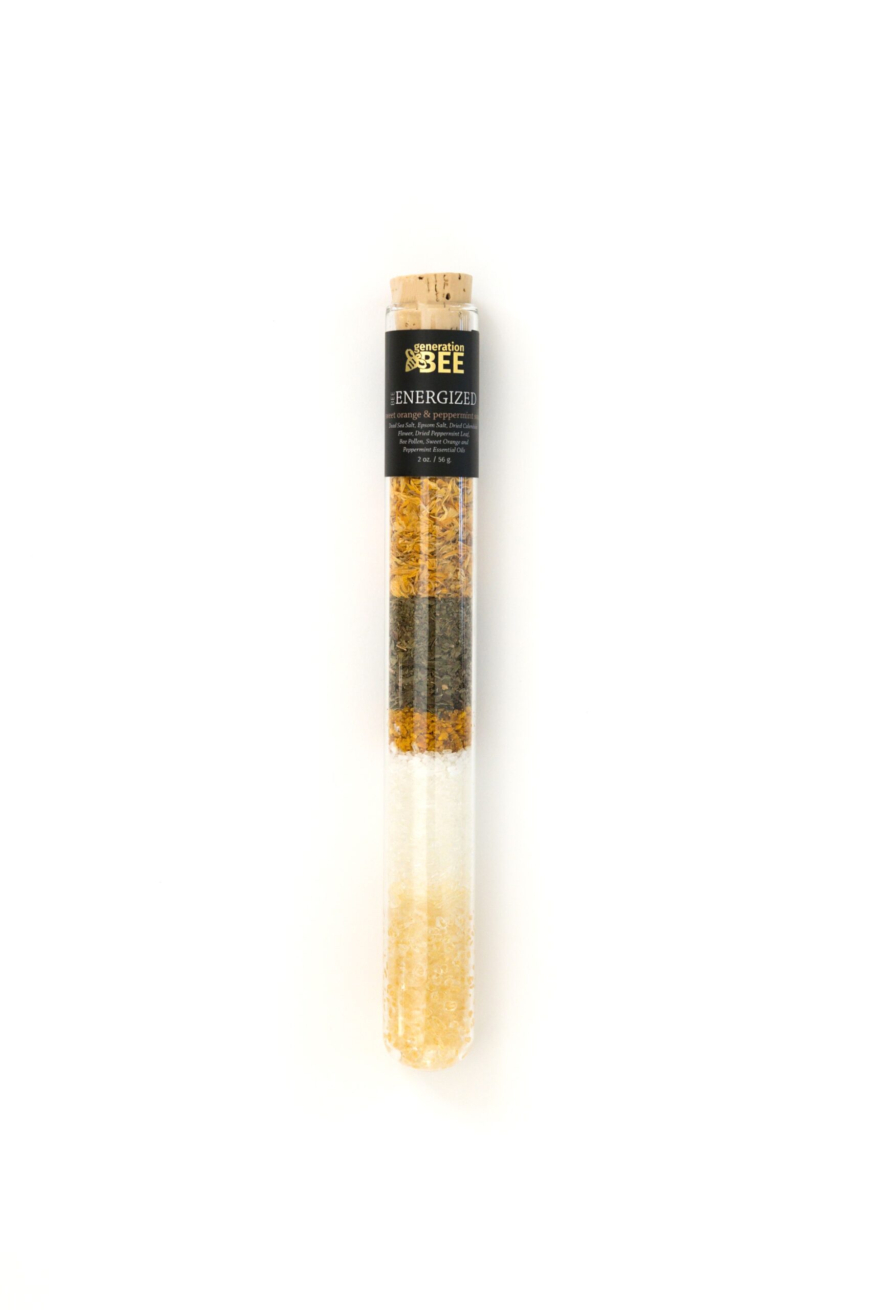 Generation Bee - Soaking Salt Vials - Bee Energized - 2 oz