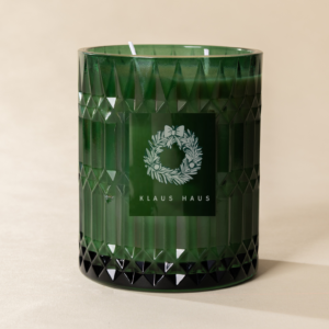 Poured New York - Double Wick Vintage Etched Glass Soy Coconut Wax Candle - 22 oz - 100 HR - KLAUS HAUS