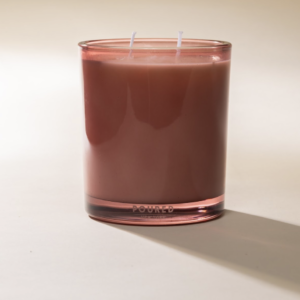 Poured New York - Double Wick Soy Coconut Wax Candle - 20 oz - 90 HR - VOILE EN ROSE
