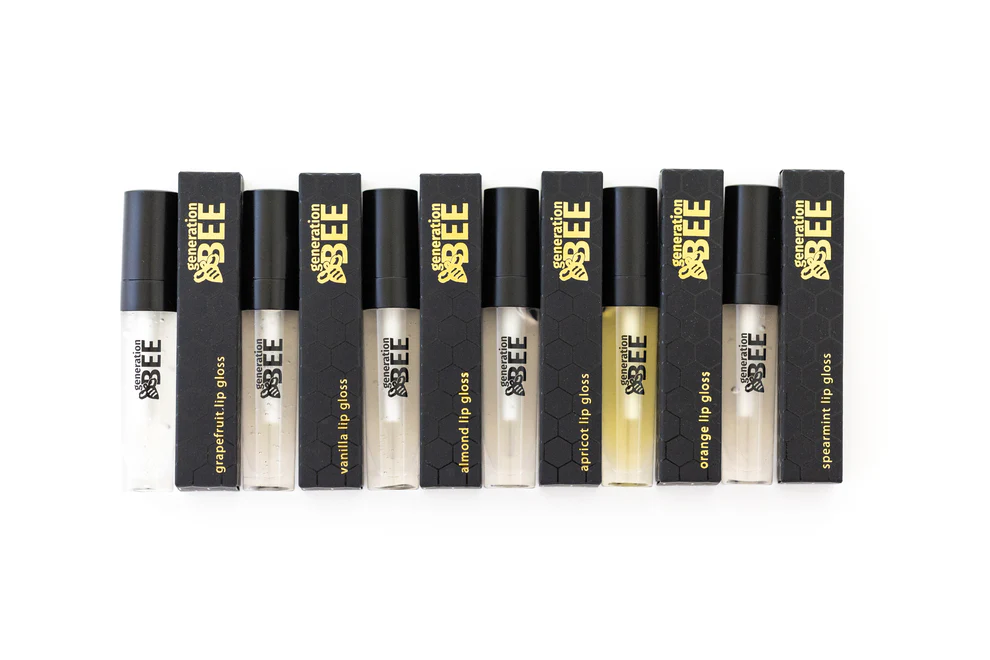 Generation Bee - Hand Made Hydrating Jojoba Oil Lip Gloss - Grapefruit - Image 2