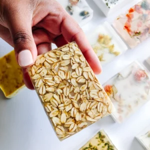 Subtle and Wild - Artisan Made Soap - Local Georgia Honey and Oatmeal Shea Butter Soap - Unscented