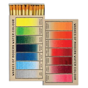 HomArt – Decorative Matchboxes – WATERCOLOR SWATCHES