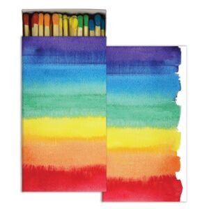 HomArt – Decorative Matchboxes – WATERCOLOR RAINBOW
