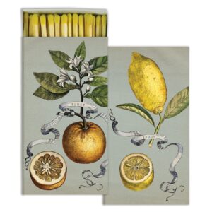 HomArt – Decorative Matchboxes – CITRUS: LEMON & ORANGE