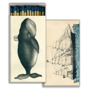 HomArt – Decorative Matchboxes – WHALE & CLIPPER SHIP