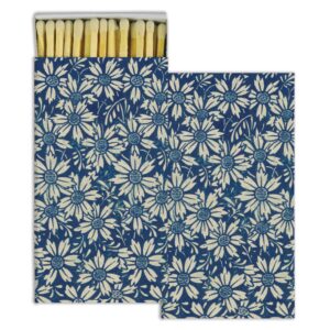 HomArt – Decorative Matchboxes – BLUE DAISIES