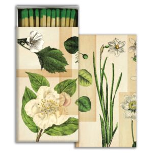 HomArt – Decorative Matchboxes – WHITE FLORAL