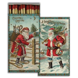 HomArt – Decorative Matchboxes – VINTAGE SANTAS