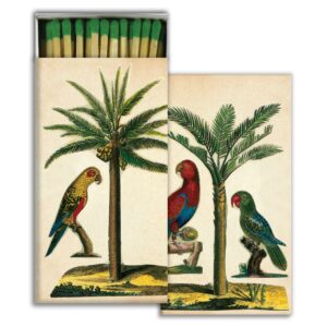 HomArt – Decorative Matchboxes – PALM & PARROT
