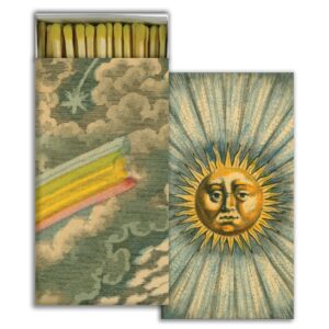 HomArt – Decorative Matchboxes – SUN AND RAINBOW