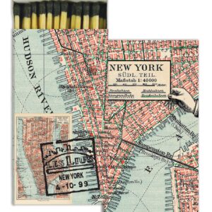 HomArt – Decorative Matchboxes – MAP - NEW YORK