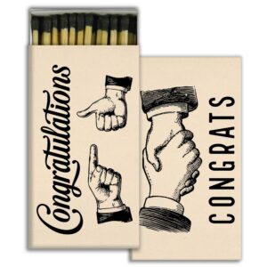 HomArt – Decorative Matchboxes – CONGRATS