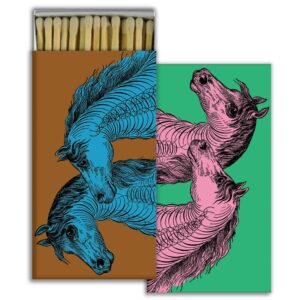 HomArt – Decorative Matchboxes – WILD HORSES