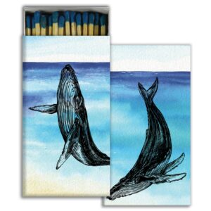 HomArt – Decorative Matchboxes – DIVING WHALES