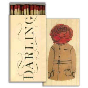 HomArt – Decorative Matchboxes – DARLING PAPER ROSE