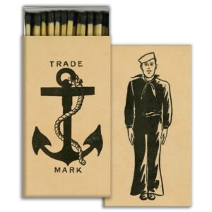 HomArt – Decorative Matchboxes – SAILOR & ANCHOR