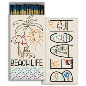 HomArt – Decorative Matchboxes – BEACH LIFE