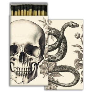 HomArt – Decorative Matchboxes – SKULL & SNAKE