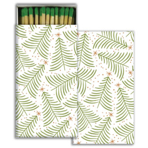 HomArt – Decorative Matchboxes – SIMPLE TREES -GOLD FOIL
