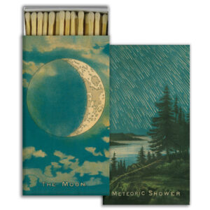 HomArt – Decorative Matchboxes – THE MOON & METEORIC SHOWER