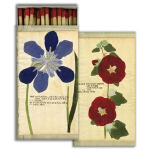 HomArt – Decorative Matchboxes – IRIS & HOLLYHOCK