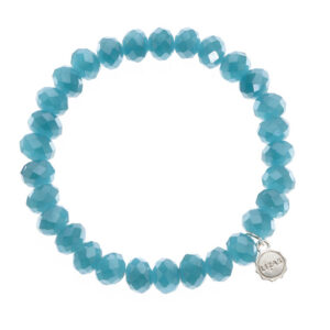 Liza's - Clarksville Ocean Collection - German Crystal Beaded Bracelet 8mm - COBALT