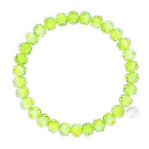 Liza's - Clarksville Forest Collection - German Crystal Beaded Bracelet 8mm - GREEN
