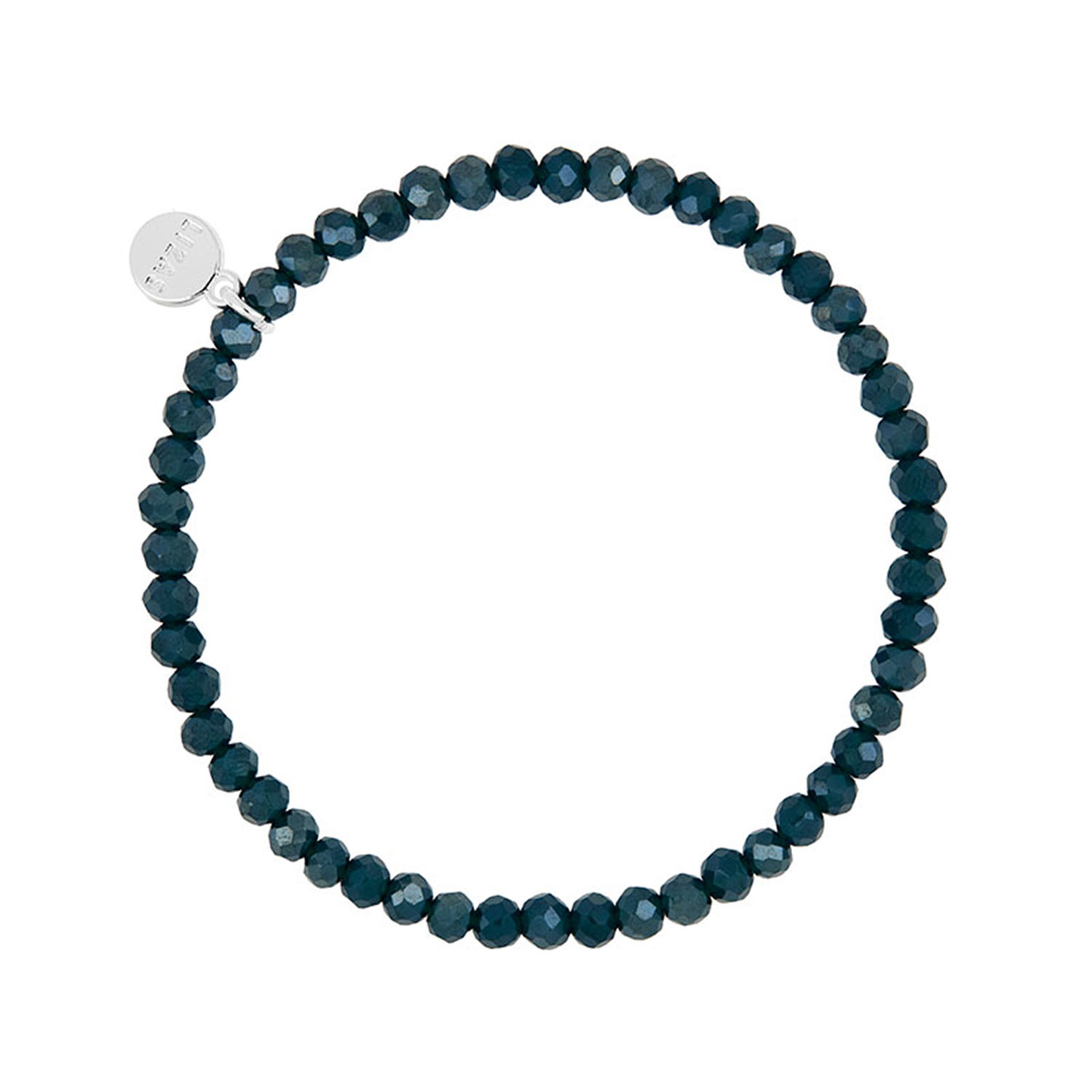 Liza's - Knoxville Sky Night Collection - German Crystal Beaded Bracelet 4mm - NIGHT BLUE