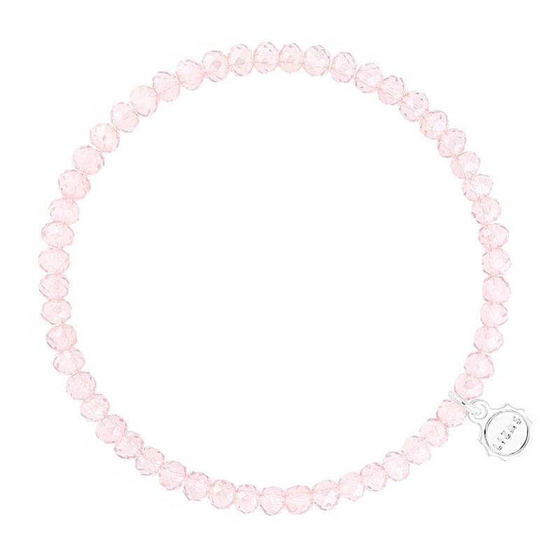 Liza's - Knoxville Nude Collection - German Crystal Beaded Bracelet 4mm - PECAN