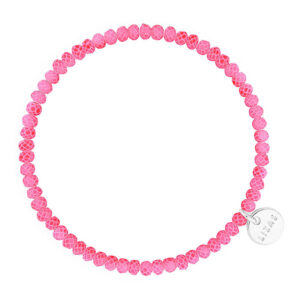Liza's - Knoxville Euphoric Collection - German Crystal Beaded Bracelet 4mm - RUBY