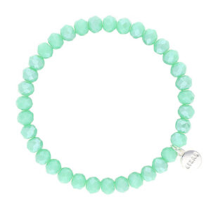 Liza's - Nashville Forest Collection - German Crystal Beaded Bracelet 6mm - MINT