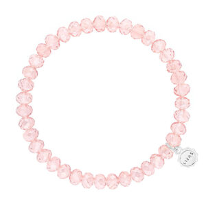 Liza's - Nashville Euphoric Collection - German Crystal Beaded Bracelet 6mm - ROSE