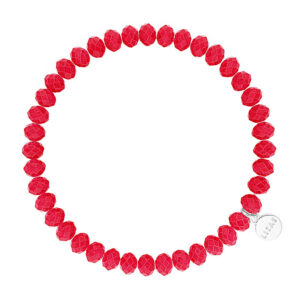 Liza's - Nashville Euphoric Collection - German Crystal Beaded Bracelet 6mm - RUBY