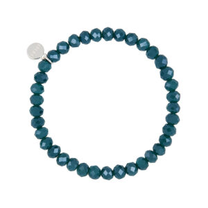 Liza's - Nashville Ocean Collection - German Crystal Beaded Bracelet 6mm - TURQUOISE