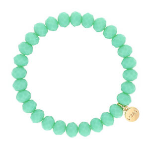 Liza's - Clarksville Forest Collection - German Crystal Beaded Bracelet 8mm - MINT