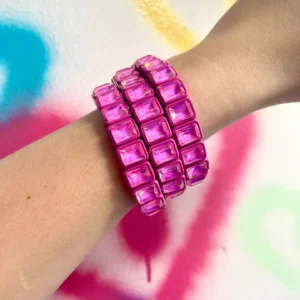 Taylor Shaye Designs - Bowie Bracelet - HOT PINK