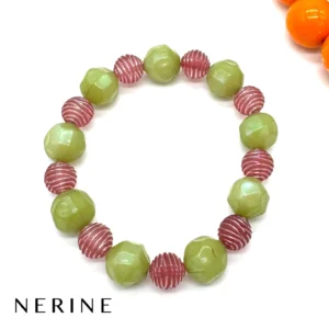 Leetie Lovendale - Fall Into Color Stackers - Upcycled Vintage Lucite Bracelets - NERINE