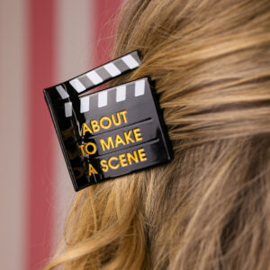 Chez Gagne - Plant-Based Acetate Hair Claw Clip - ABOUT TO MAKE A SCENE