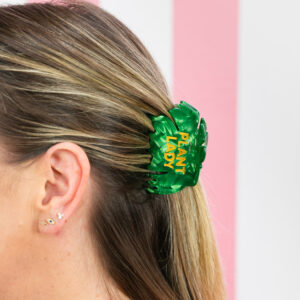 Chez Gagne - Plant-Based Acetate Hair Claw Clip - PLANT LADY