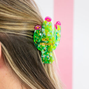 Chez Gagne - Plant-Based Acetate Hair Claw Clip - NOT A HUGGER