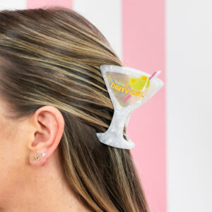 Chez Gagne - Plant-Based Acetate Hair Claw Clip - DIRTY GIRL