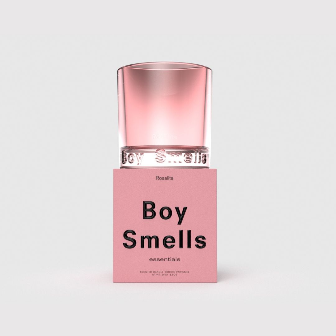 Boy Smells - Essentials Candle - 8.5 oz - 50 HR - Soy Wax - ROSALITA